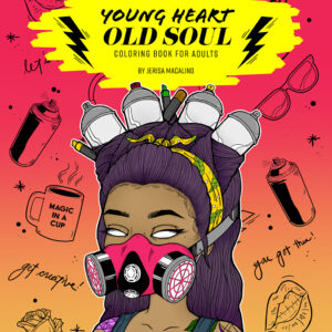 Young Heart, Old Soul Coloring Book