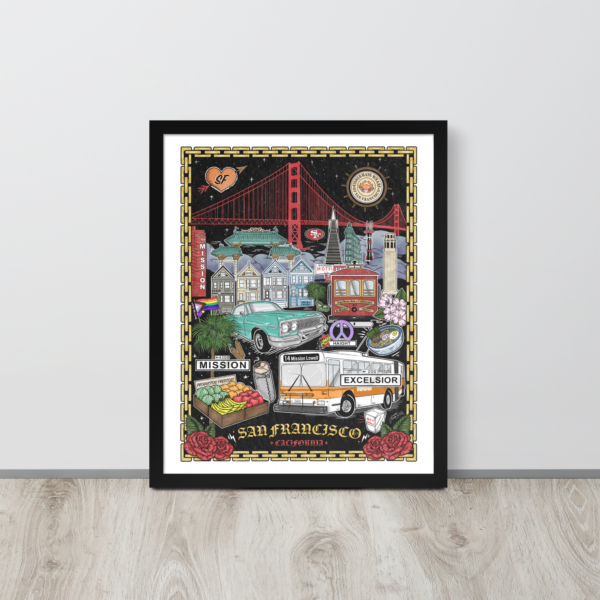 The City - Poster, 16"x20" (Unframed)