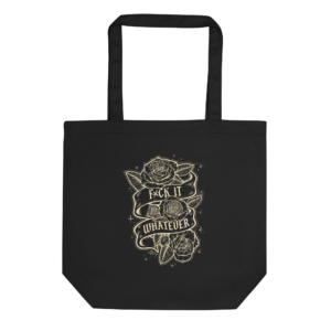 FCKIT WTVR Black Tote Bag